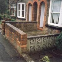 Brick Wall Garden